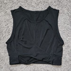 Black Sleeveless Women's Top